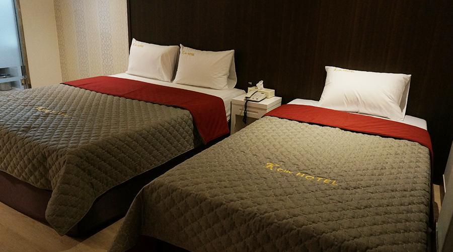 K City Hotel Szöul Szoba fotó
